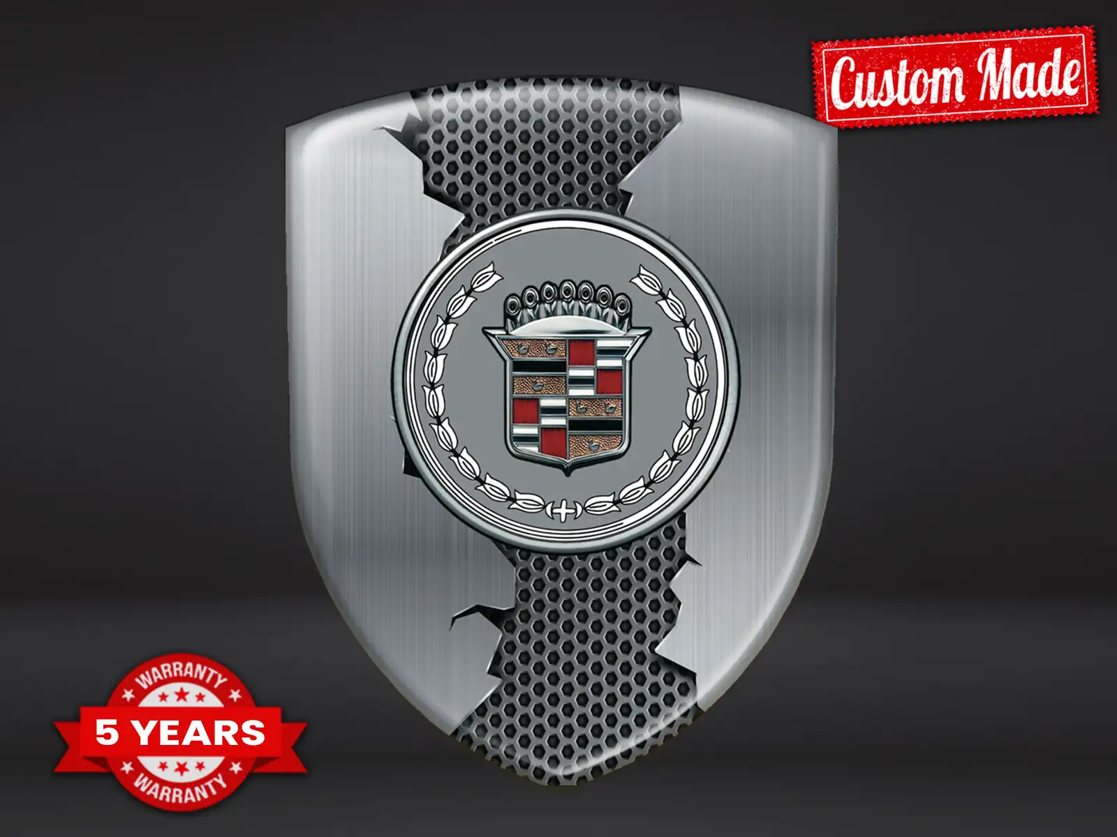 Cadillac Logo Auto Max Résistant Élégant Pro Performance ST